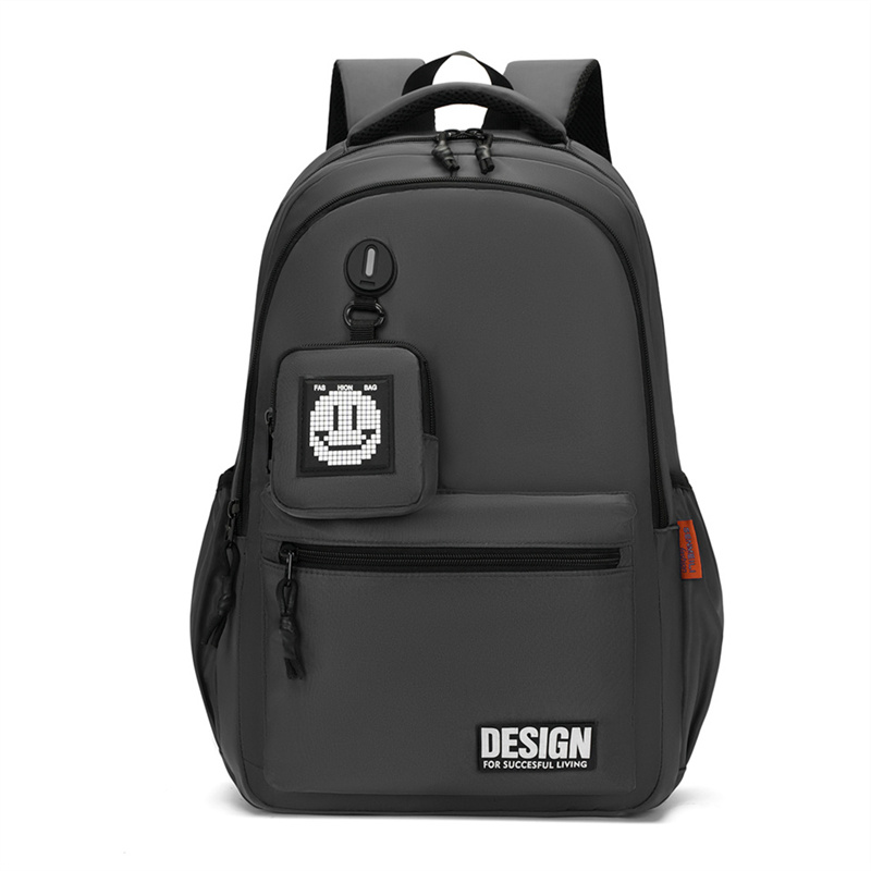 學(xué)院風(fēng)大中學(xué)生雙肩包韓版時(shí)尚潮搭書包大容量學(xué)生包外出旅行背包